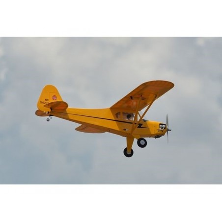 RC-Flugzeugmodelle - Flugzeug Phoenix Model Piper J3 Cub .46-55 GP/EP ARF 2.15m - FLASH RC