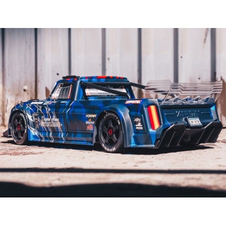 RC auto da drift - ARRMA 1/7 INFRACTION 6S BLX Camion Tutto Strada Blu - FLASH RC