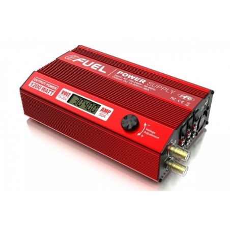 Fuente de alimentación estabilizada - Fuente de alimentación eFUEL 50A V2 PFC ajustable 15-30V SKYRC (1200W) - FLASH RC