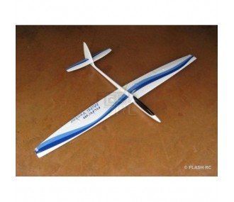 RC-Segler - MiniVec Carbon ca.1.69m weiß und blau RCRCM - FLASH RC