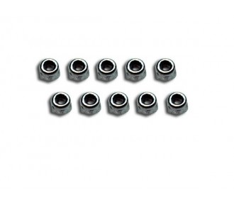 Tuercas Nylstop - Tuercas Nylstop Acero Inoxidable M2 (10 piezas) A2PRO - FLASH RC