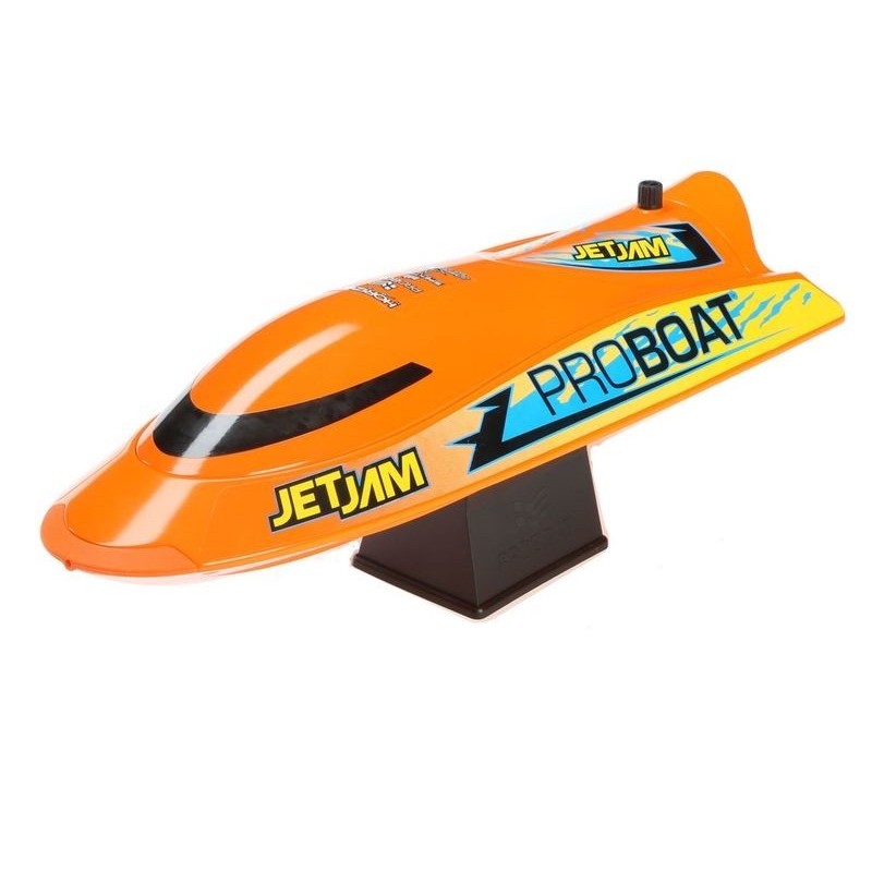 Barche a motore RC - Proboat Jet Jam 12' Pool Racer RTR Arancione - PRB08031T1 - FLASH RC