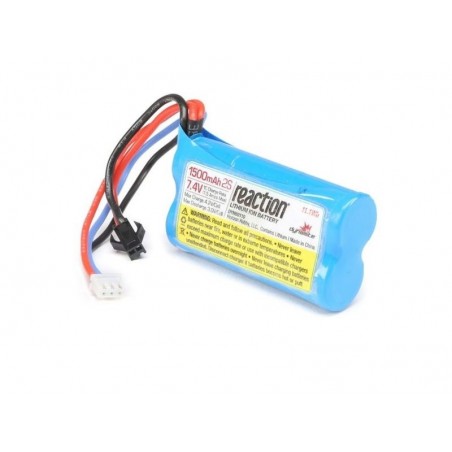 Batteries for RC cars and boats - Battery Li Ion 7.4V 1500 mAh 2S for Jet Jam - DYNB0110 - FLASH RC