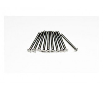 Vis tête fraisée - Vis TF Inox M2x16 (10 pièces) A2PRO - FLASH RC
