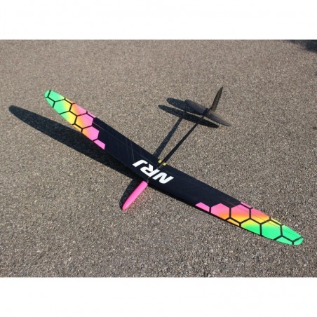 RC-Segelflugzeuge - F3K NRJ Strong CW60 honeycomb - 1.5m - FLASH RC