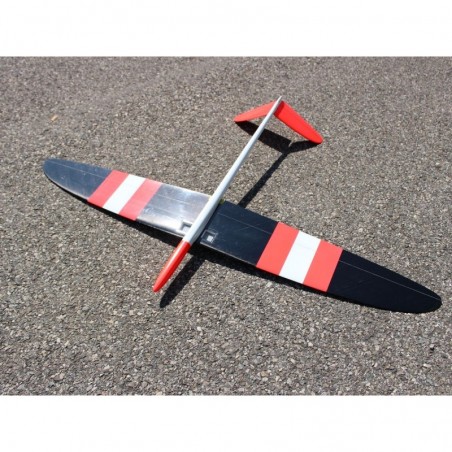 Planeadores RC - MicroMax standard rojo neón 'F3F pocket' 1.15m - FLASH RC