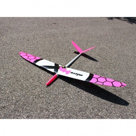 Planeurs RC - MicroMax strong neon pink 'F3F de poche' 1.15m - FLASH RC