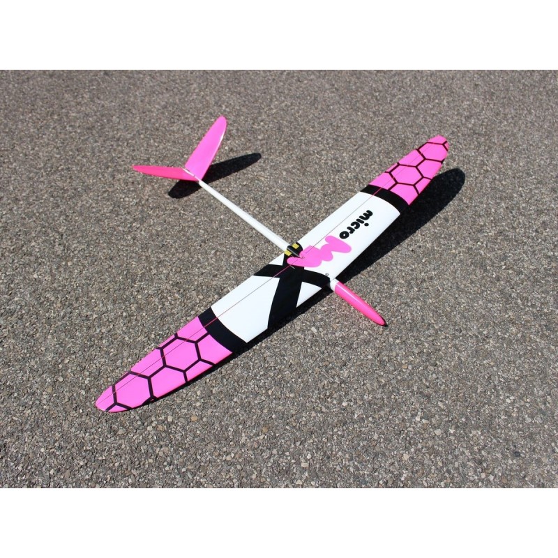 RC Gliders - MicroMax strong neon pink 'F3F pocket' 1.15m - FLASH RC