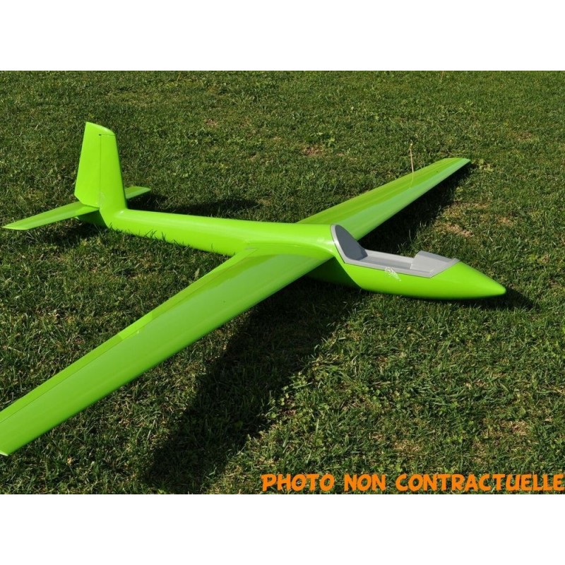 RC-Segelflugzeuge - GLIDER IT Swift 2.5 XTR FS Weiß (Carbon Glashaube) - FLASH RC