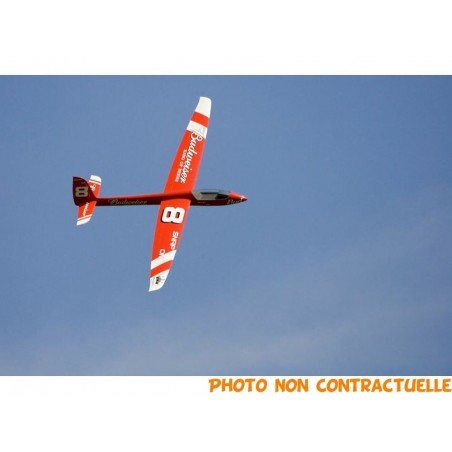 Planeurs RC - GLIDER IT Stingray 2.9 EVO XTR FS Jaune/Carbon - FLASH RC