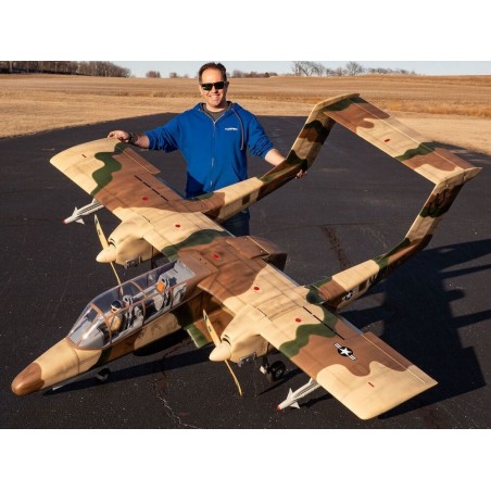 RC Model Aircraft - Hangar 9 OV-10 Bronco 30cc ARF approx.2.74m (With electric retractable landing gear) - FLASH RC
