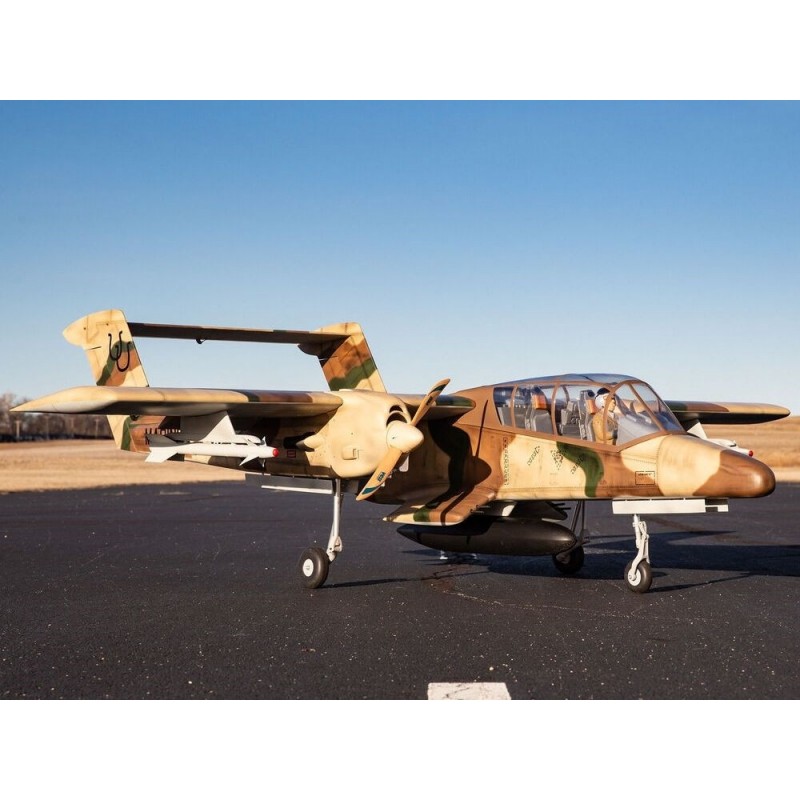 RC Model Aircraft - Hangar 9 OV-10 Bronco 30cc ARF approx.2.74m (With electric retractable landing gear) - FLASH RC