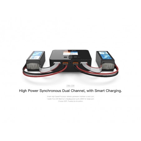 Caricabatterie - ISDT K1 DUAL AC 100W / DC 250Wx2 - FLASH RC