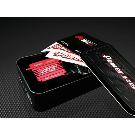 Servo standard Power hd A-40CHV 40Kg Coreless Alu Programmable HV - FLASH RC