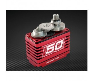Servos - Standard Servo Power hd A-50CHV 50Kg Coreless Alu Programmable HV - FLASH RC 2