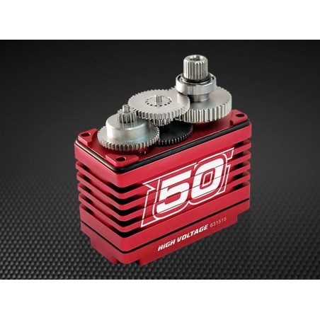 Servos - Standard Servo Power hd A-50CHV 50Kg Coreless Alu Programmable HV - FLASH RC
