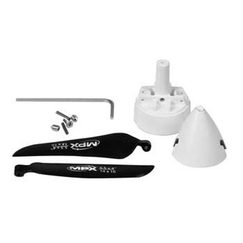 OTHER - FunWing : 5.5x4.5 propeller, propeller holder and screws - Multiplex - FLASH RC
