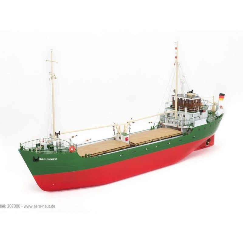 Motoscafi RC - Kit barca MS Greundiek Küstenmotorschiff Aeronaut 93cm - FLASH RC