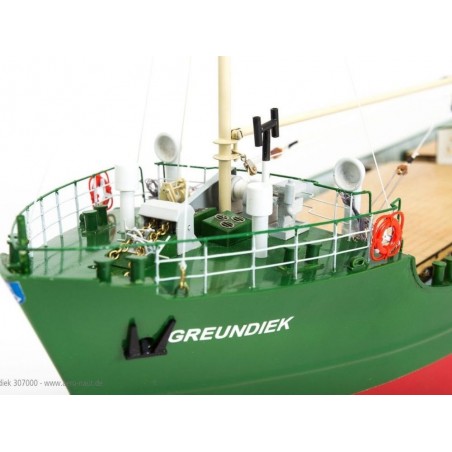 RC Motorboats - Boat kit MS Greundiek Küstenmotorschiff Aeronaut 93cm - FLASH RC