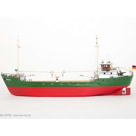 RC Motorboats - Boat kit MS Greundiek Küstenmotorschiff Aeronaut 93cm - FLASH RC