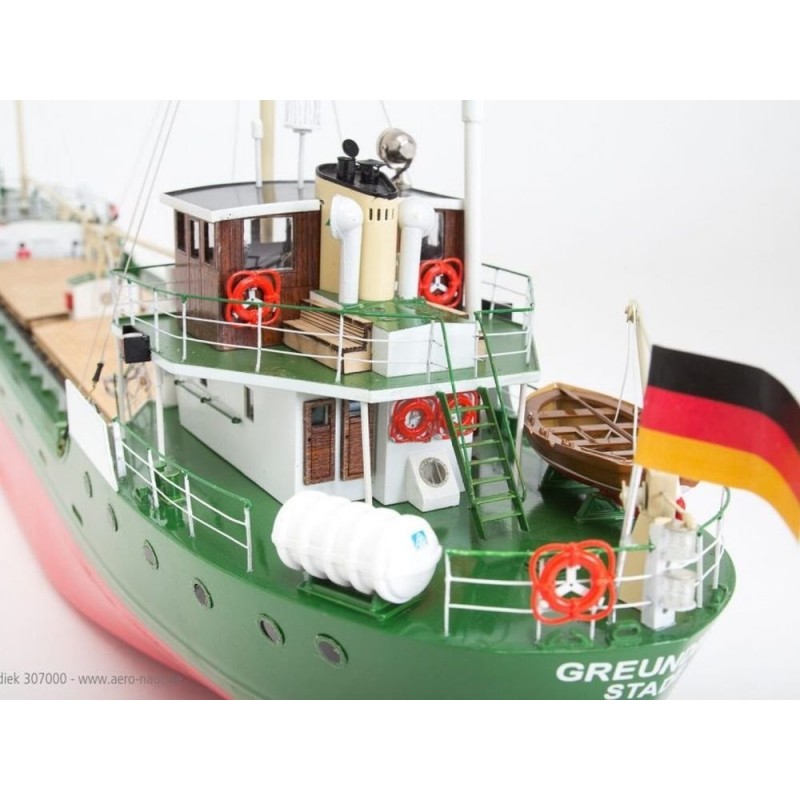 RC-Motorboote - Bausatz Boot MS Greundiek Küstenmotorschiff Aeronaut 93cm - FLASH RC