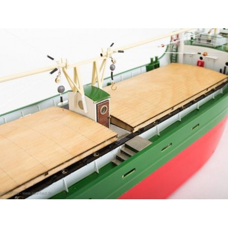 RC Motorboats - Boat kit MS Greundiek Küstenmotorschiff Aeronaut 93cm - FLASH RC
