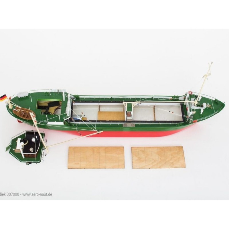 RC-Motorboote - Bausatz Boot MS Greundiek Küstenmotorschiff Aeronaut 93cm - FLASH RC