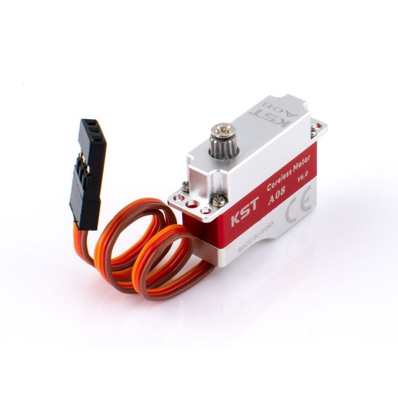 Servos - Mikro-Servo KST A08 V6.0 HV (7g, 3.2kg.cm, 0.09s/60°) - FLASH RC
