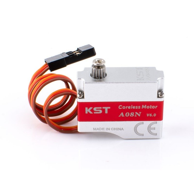 Servi - Servo micro KST A08N V6.0 HV (7g, 3.2kg.cm, 0.09s/60°) - FLASH RC
