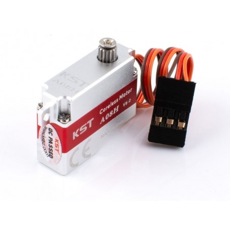 Servos - Servo micro KST A08H V6.0 HV (7g, 3.2kg.cm, 0.09s/60°) - FLASH RC