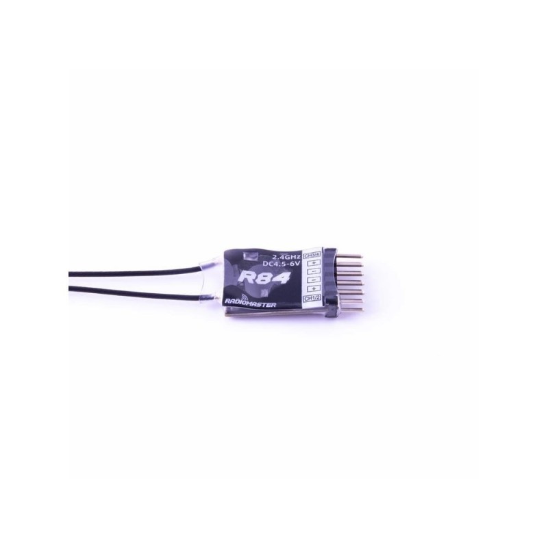 RADIOMASTER - R84 Ricevitore PWM a 4 canali compatibile con FR-SKY D8 - FLASH RC