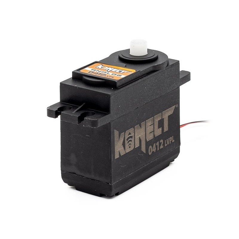 Servo standard Konect 0412LVPL (45.5g, 4.2kg/cm) - FLASH RC
