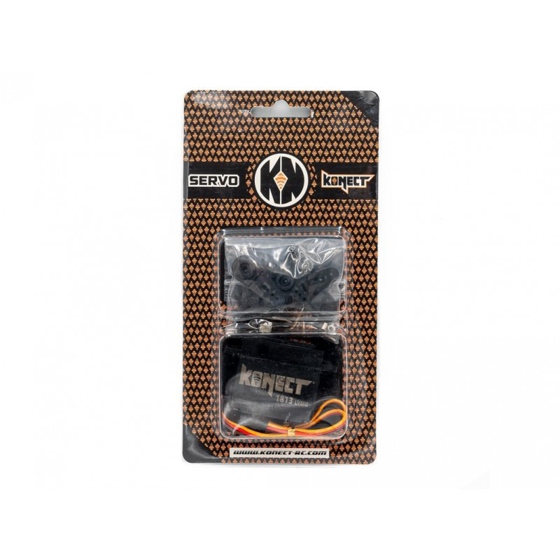 Servos - Standard servo Konect 1813LVMG (55g, 18.2kg/cm) - FLASH RC