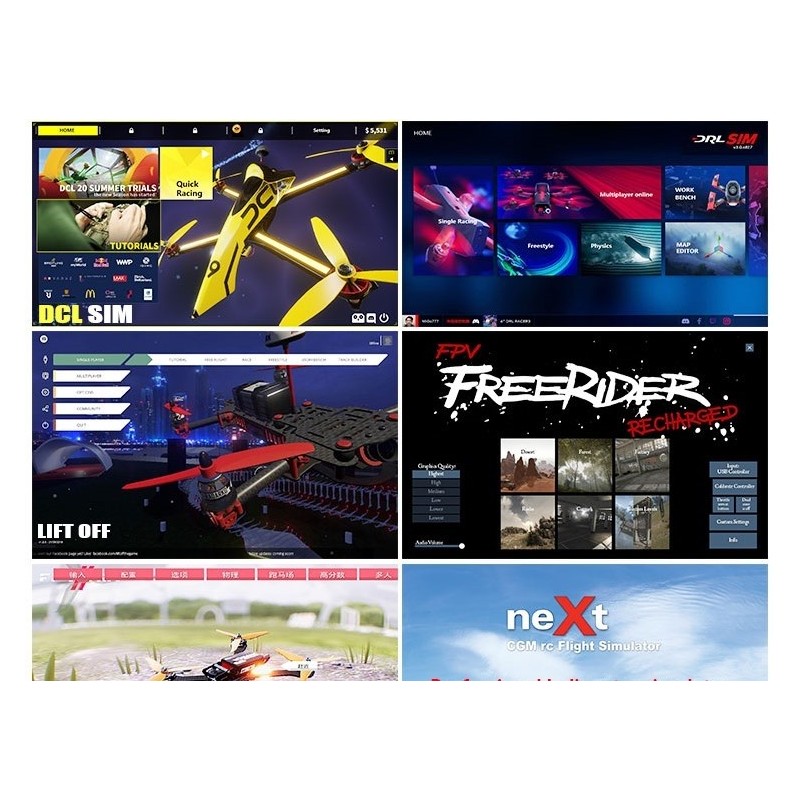 Cables, adaptadores y accesorios para simulador - Adaptador USB inalámbrico para simulador S-FHSS - FLASH RC