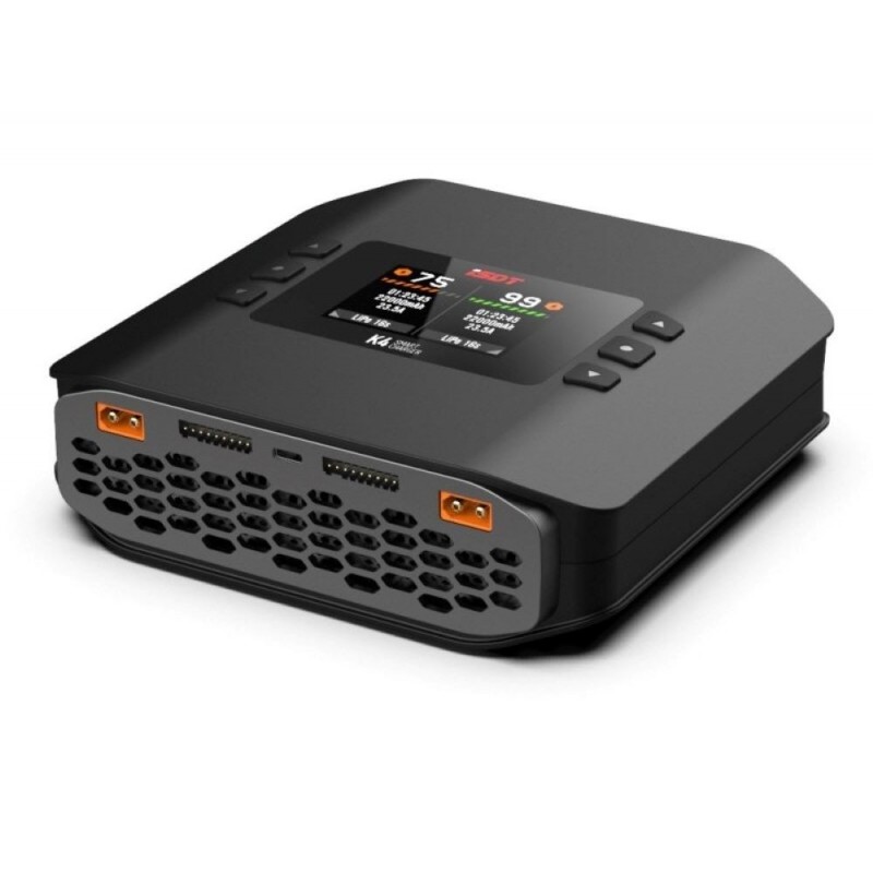 Chargers - ISDT K4 DUAL AC 400W / DC 600Wx2 - FLASH RC