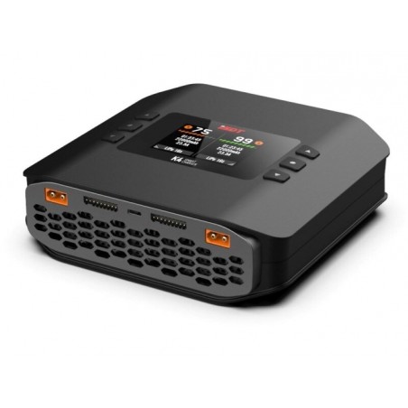 Chargers - ISDT K4 DUAL AC 400W / DC 600Wx2 - FLASH RC