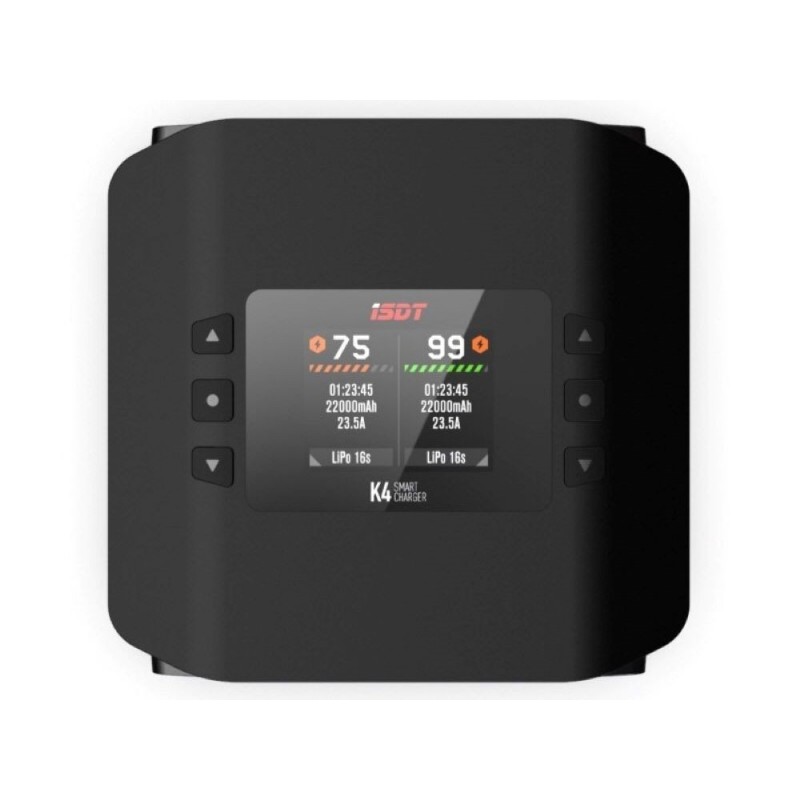 Chargers - ISDT K4 DUAL AC 400W / DC 600Wx2 - FLASH RC