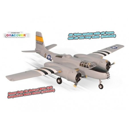 Warbirds RC - Flugzeug Phoenix Model A-26 Invader Twin GP/EP ARF 2.30m - RC FLASH