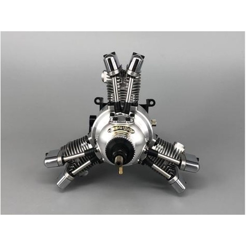 Methanol-Motoren - Saito FA-120R3 4-Takt-Methanol-Motor - FLASH RC