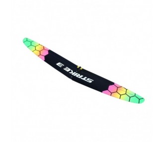 RC gliders - F3K Strike 3 rainbow honeycomb wing - FLASH RC