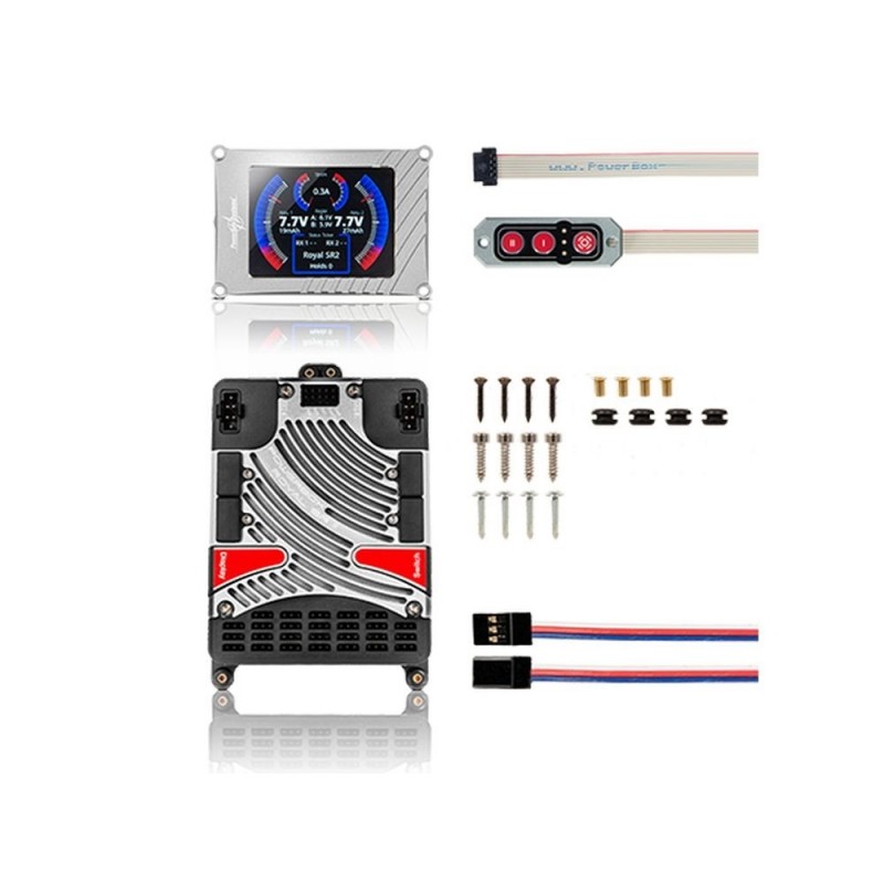 Box (Powerbox, Emcotec, Jeti, ...) - PowerBox Royal SR2 - FLASH RC