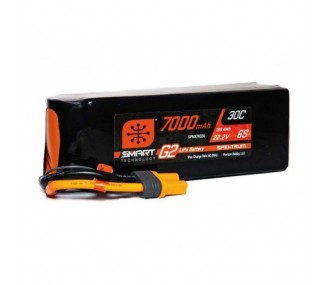 Batterie di propulsione per aerei RC - Smart Lipo 6S 22.2V 7000mAh 30C IC5 Spektrum batteria - FLASH RC