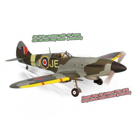Warbirds RC - Modelo Phoenix Spitfire 60cc GP/EP ARF 2.41m - FLASH RC