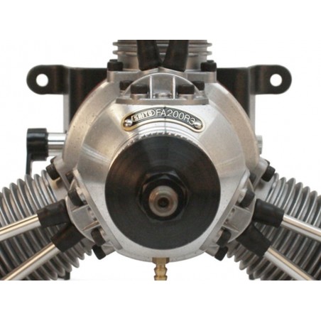 Methanol-Motoren - Saito FA-200R3 4-Takt-Methanol-Motor - FLASH RC