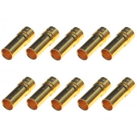 OR-Stecker 2/2.3/3/3.5/4/5/5.5/6/8 - OR-Stecker 3,5mm weiblich (10 Stck.) Beez2B - FLASH RC