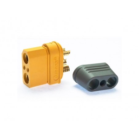 Enchufe XT30/XT60/XT90 - Enchufe XT90I 2+2 con tapa hembra (5pcs) - FLASH RC