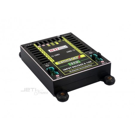 Box (Powerbox, Emcotec, Jeti, ...) - Central BOX 310 + 2x Rsat2  + 1x RC switch - Jeti - FLASH RC