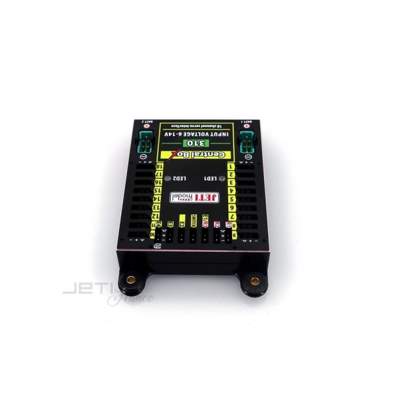 Box (Powerbox, Emcotec, Jeti, ...) - Central BOX 310 + 2x Rsat2  + 1x RC switch - Jeti - FLASH RC