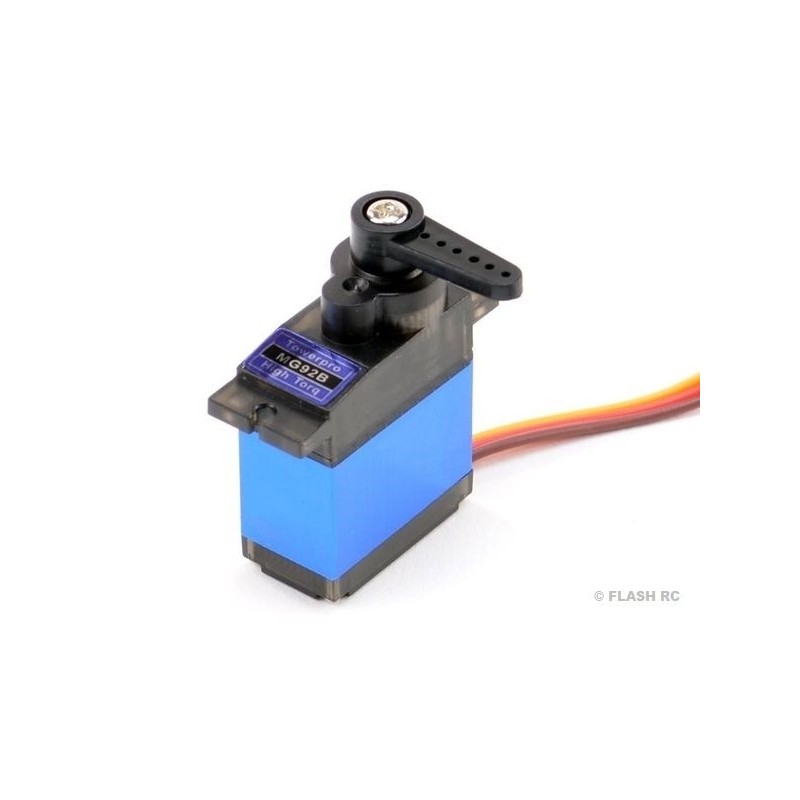 Servos - MG92B Servo robótico - 360° de rotación - Towerpro digital metal - FLASH RC