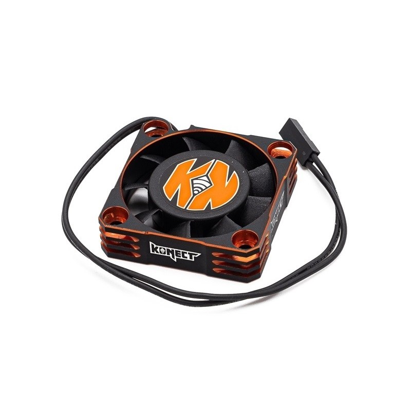 Zubehör Brushless Controller RC-Cars - Hochgeschwindigkeitsventilator Aluminium 40x40x10mm Konect - FLASH RC